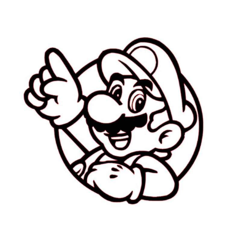 Stickers  Mario 120x111