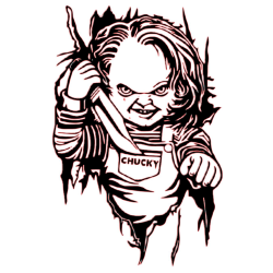 Stickers Chucky 260x170