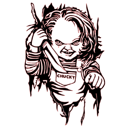 Stickers Chucky 260x170