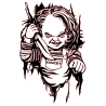 Stickers Chucky 260x170